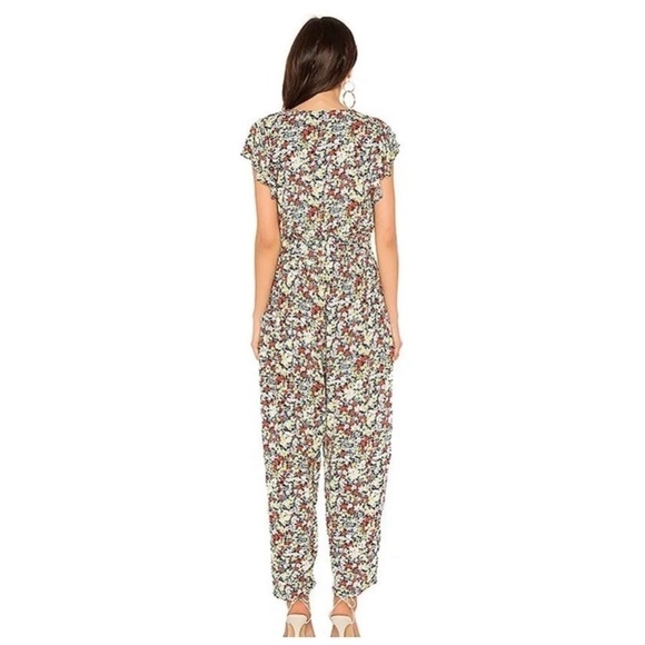 Free People Ruffle Your Feathers Floral Jumpsuit - Picture 4 of 5